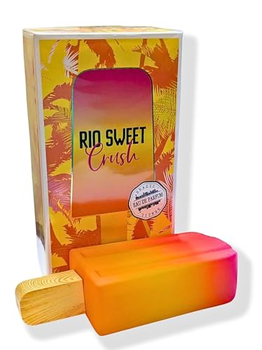 Idea Liftoff Rio Sweet Crush Perfume for Women Sweet Tropical Gourmand Eau de Parfum Spray Pistachio Salted Caramel Vanilla Sandalwood Jasmine Fragrance 3.4 Fl Oz / 100 ml