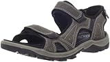 Anlass: Casual ECCO Offroad Cheja Sandal, Sandalias Hombre, Gris (Warm Grey/Olive Oil), 40 EU