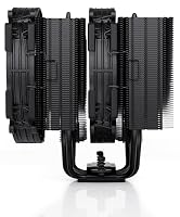 Noctua NH-D15 G2 chromax.black Premium Dual Tower CPU-Kühler für AMD AM5/AM4 und Intel LGA1851/LGA1700/LGA1200 (Schwarz) – Ansicht 3