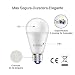 Bombilla LED E27, 15W (equivalente a 120W), 1200lm,6500K luz fría - 6...