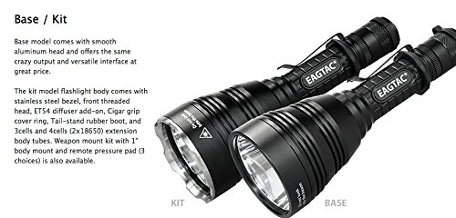 eagletac M30LC2 Flashlight Kit Model 1150 Lumens XP-L Hi LED