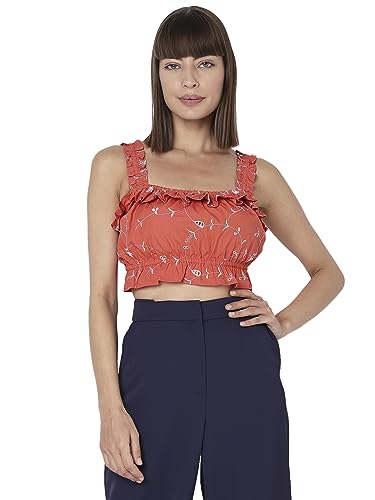 Image of VERO MODA Women's Cotton Regular Fit Top