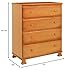 Parker 4 Drawer Dresser, Oak