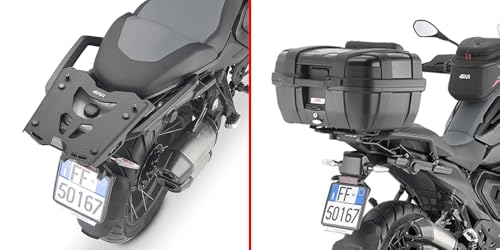 GIVI SRA5143 Porte Bagages Arriere Moto Platine Support Topcase Alu