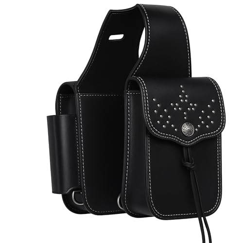 Alice International Premium Reitsatteltasche – stilvoll und funktional, organisieren Sie Ihre Ausrüstung mit Stil, Pferde-Satteltasche, geschnitzt, Ausrüstungsgröße: 25,4 cm L x 25,4 cm B x 8,9 cm T