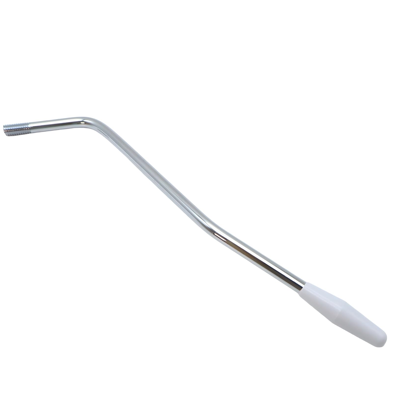 Bras de trémolo de 6 mm chromé avec pointe blanche pour guitare électrique Stratocaster