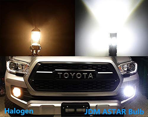 JDM ASTAR Bright White Max 50W High Power 880 LED Fog Light Bulbs