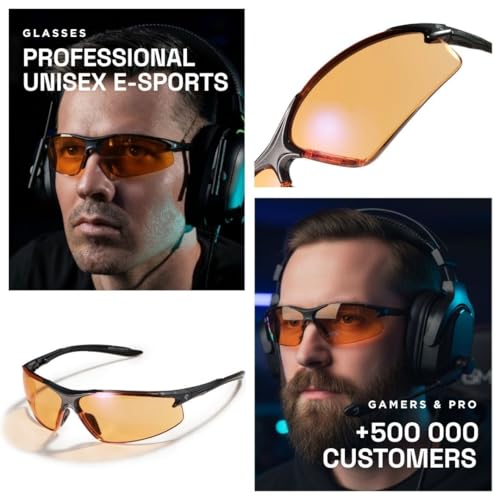 Image of Horus X • Blue Light Glasses Men Women | Blue Light Blocking Glasses for Screen Anti-Fatigue Eye Migraine | Proxima eSport