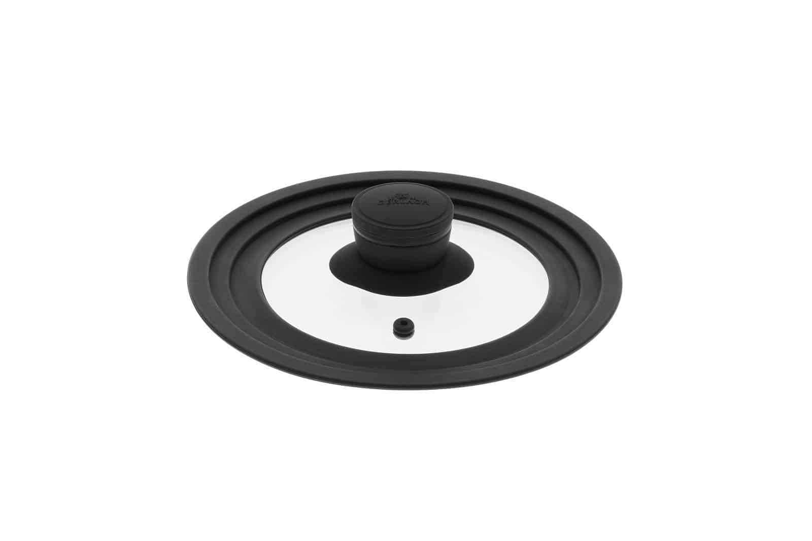 Couvercle Universel Atliberswo Pour Casseroles 16-20 Cm - Verre Trempé Avec Bord Silicone