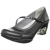 Jambu Women's Sweden Vegan Mary-Jane Pump,Black,8 M US