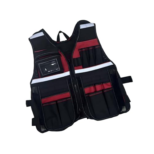 Gilet à outils d'électricien avec gilet d'épaule renforcé antichoc