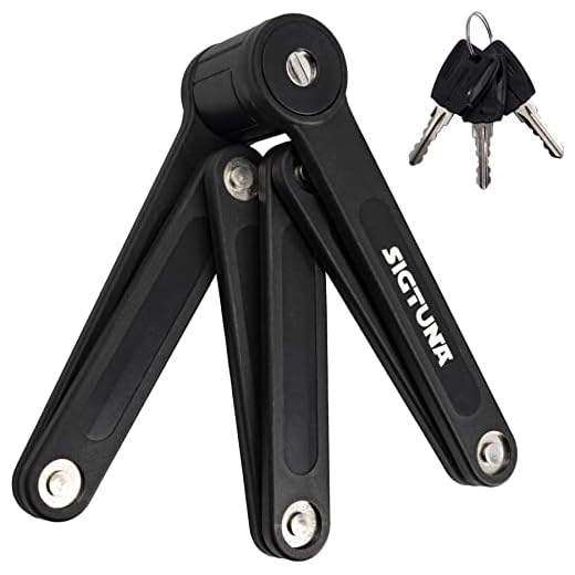 Antivol pliable SIGTUNA compact sécurisé