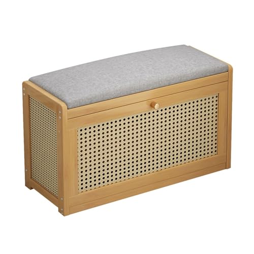Banc à chaussures pour entrée couloir et chambre avec rangement