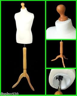 The Shopfitting Shop Childrens Age 10/12 Dressmakers Dummy/Mannequin Kids Unisex Tailors Display Bust