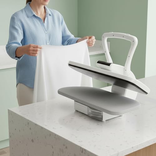 Plancha a vapor 26" para ropa, 1600W con pantalla táctil miniatura 2