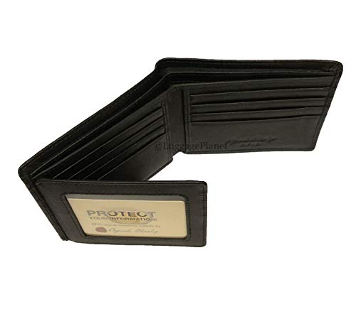 RFID Flipper Billfold Black2