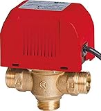 orkling Verbundgerät bestehend aus einem Ventilkörper aus Messing auf dem sich das Motorgehäuse befindet