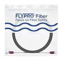FLYPROFiber Gepanzerte OM4 Multimode LC zu LC LWL Glasfaser Patchkabel 200M – Ansicht 7