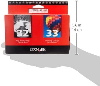 Lexmark 18C0532 #32/#33 Twin Pack ink Cartridges