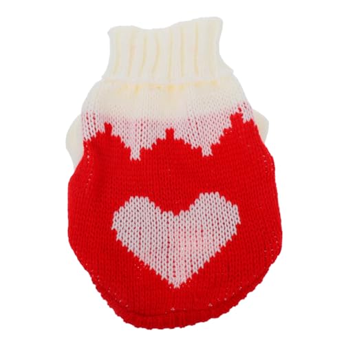 Angoily ペットの猫のセーター 小さい 休日 子猫用セーター 猫の冬服 猫の冬のコート 犬服の男の子 猫用のクリスマスセーター 猫のジャケット 子犬のパジャマ 猫用のセーター 子猫衣装 糸