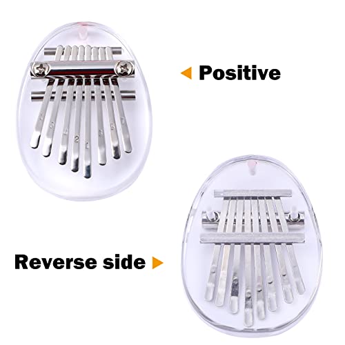 Souarts Mini Kalimba à Pouce Portable à 8 Touches, Piano à Pouce à Doigt Marimbas Instrument de Musique avec Cordon… - Les Beatles, Paul McCartney, John Lennon, RIngo Starr, George Harrison Souarts Mini Kalimba à Pouce Portable à 8 Touches, Piano à Pouce à Doigt Marimbas Instrument de Musique avec Cordon… – Image 3