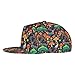 Unisex Adult Magic Mushrooms Wild Animals Deer Baseball Cap Snapback Dad Hat for Camping Golf Outdoor Activities, Fashionable Adjustable Snap Military Cap, One Size Fits Most