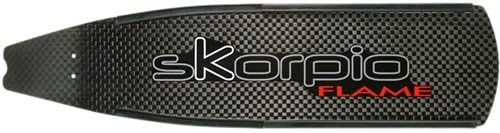 C4 Skorpio Flame Carbon Fin Blade Set - Black - #30