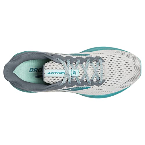 Brooks Brooks Women’s Anthem 5 Neutral Running Shoe - Oyster/Grey/Porcelain - 8.5 Medium