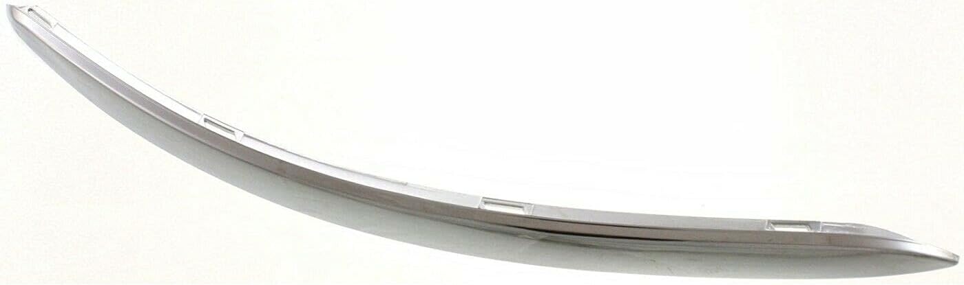 DAT AUTO PARTS Passenger Side Bumper Grille Molding Replacement for 2005-2010 Volkswagen Jetta (TYPE 5) & 2009 Volkswagen Jetta Wagon, Chrome Smooth Plastic, VW1213100 1K08072442ZZ