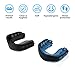 2 Pack Football Mouthguard,Youth Sports Mouth Guard for Braces,Football Mouthpiece with Strap for Youth and Adult,Sport Mouth Piece,Mouth Guard for Boxing, Lacrosse,Hockey,Rugby,Basketball, MMA