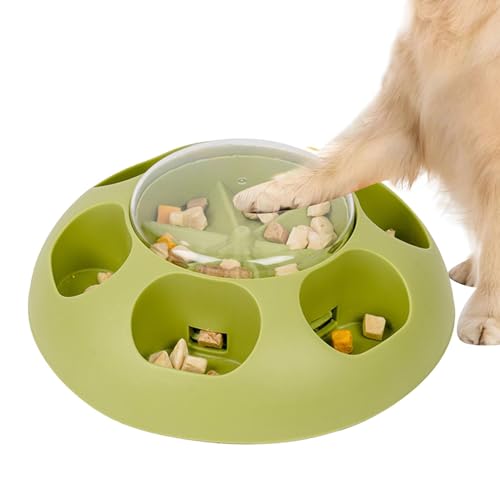 Hundespielzeug, langsames Fressen, interaktives Hundespielzeug, langsames Füttern, Spielzeug zur Bereicherung des Gehirns, geistige Stimulation, Futterspender für Hunde