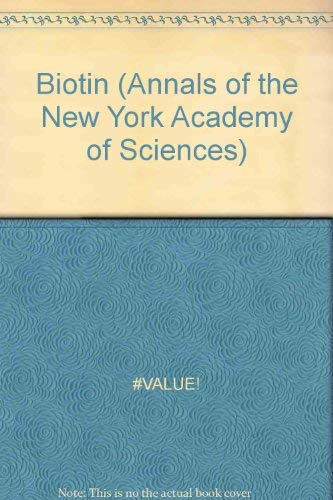 Preisvergleich Produktbild Biotin (Annals of the New York Academy of Sciences)