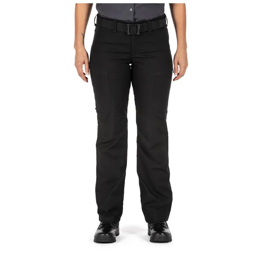 5.11 Tactical Women's Apex Pants, Regular Fit, Gusseted, Style 64446, Black, 14 Regular