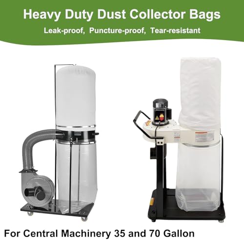 7 Mil Heavy Duty Dust Collector Bags