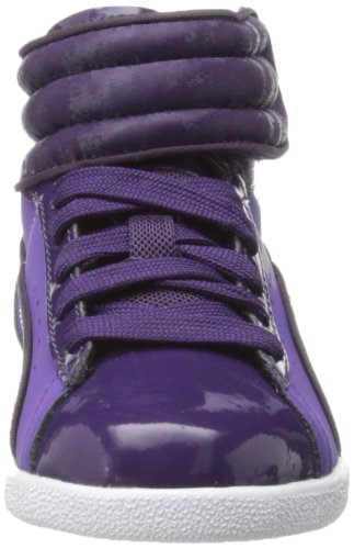 PUMA First Round Shimmy Shoe (Little Kid/Big Kid),Blackberry,6.5 M US Big Kid2