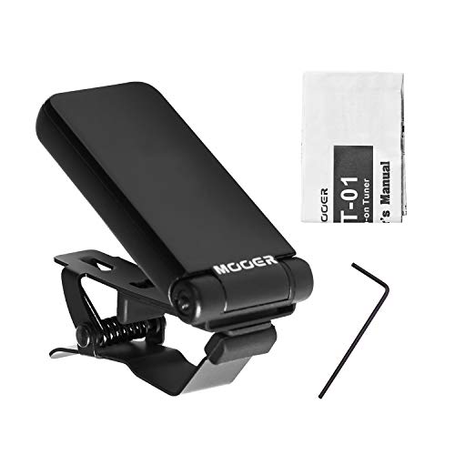 yeacher CT-01 Guitarra Baixo Guitarra Clip-On Sintonizador Gravidade Sensível Tela Cheia 180° Clipe