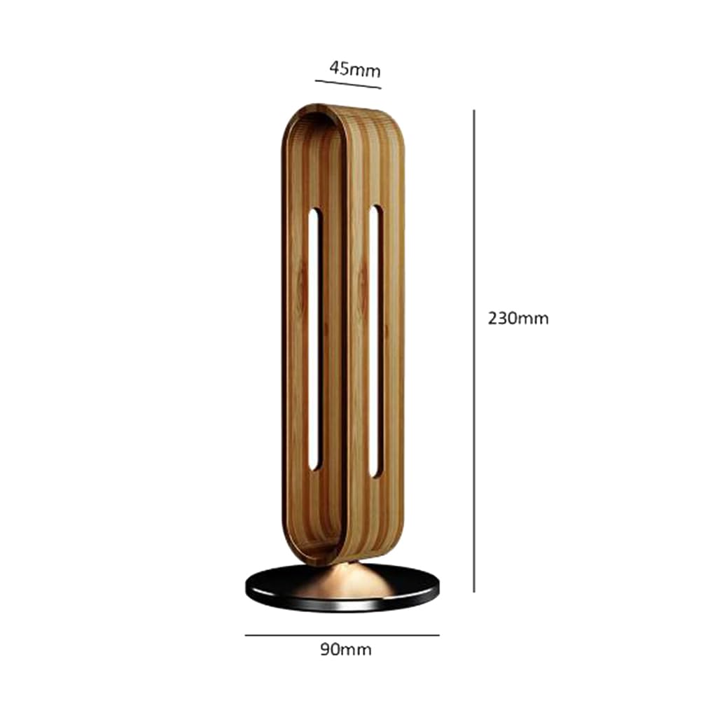 1 PCS Support de Casque Anti-Rayures Support de Casque en Bois de Bambou en Aluminium A