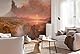 Komar Vlies Fototapete - The Andes - Größe 400 x 250 cm, Bahnbreit 50 cm - Tapete, Vulkan, Schafzimmer, Wohnzimmer