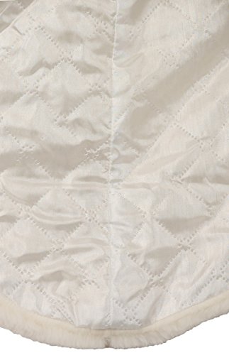 BluNight Collection Girls Super Soft Poncho Fur Coat Sailor Collar Flower Girls Knit Cotton Bolero4