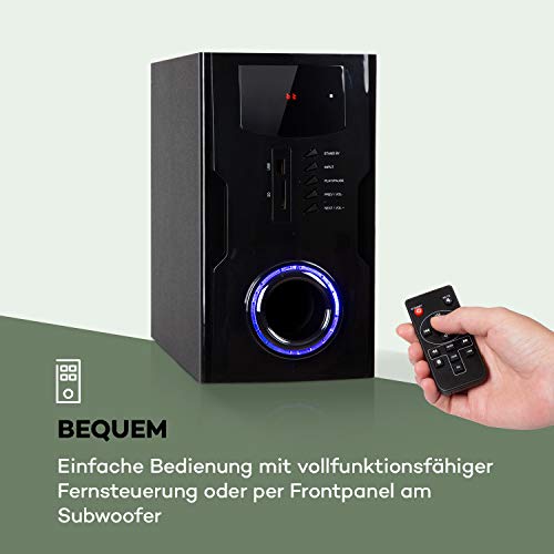 5.1 Soundsystem Auna Areal Nobility Surround Heimkino