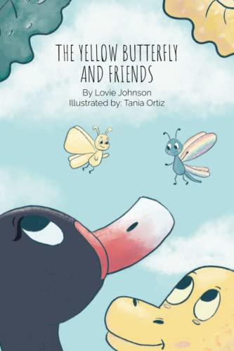 The yellow butterfly and friends