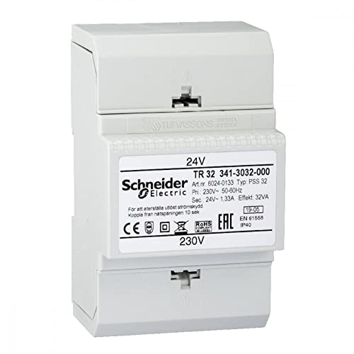 Transformateur TR 32 Schneider Electric externe 32VA 24VAC 3413032000