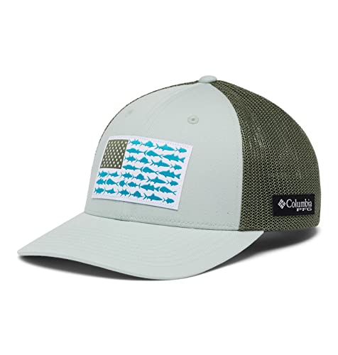 Image of Columbia Unisex Adult PFG Logo Mesh Ball Cap