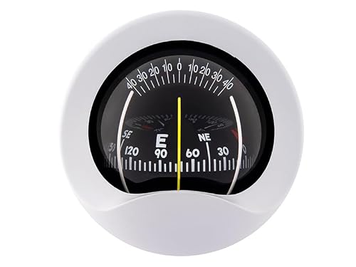 Autonautic European Bulkhead Compass 85mm Dial