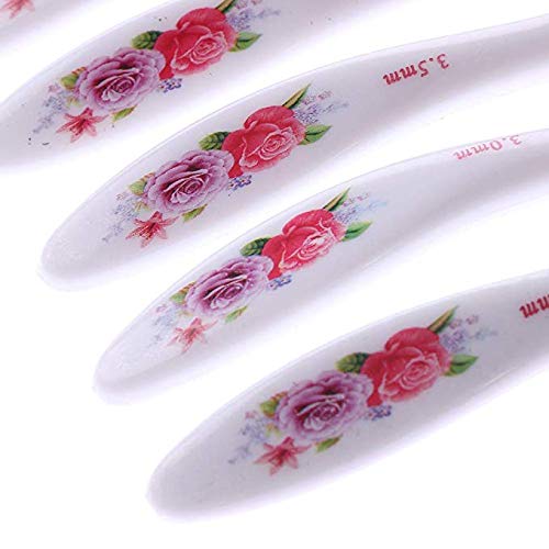 Win Crochet Hooks Set,8 Pcs Plastic Aluminum Crochet Handles Needles Sweater Weave Knitting Tools (Pink) #TOP2