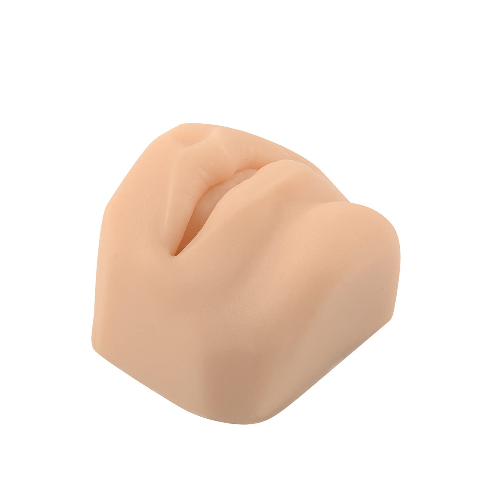 Miękki silikonowy model usta, silikonowy model do piercingu warg, ekspozycja części ciała do akupunktury, ludzki model, narzędzie do nauczania, nauczanie klasy naukowej, biuro anatomiczne