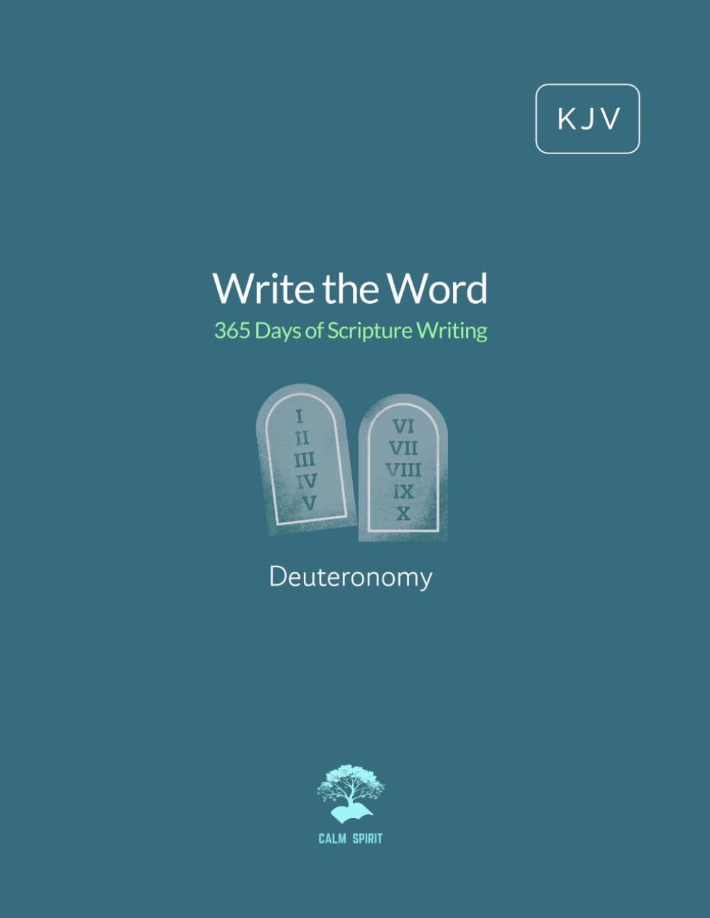Write the Word: 365 Days of Scripture Writing: Deuteronomy