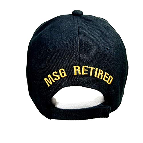 Gorra MSG Retired Ball Cap Negra Bordada Acrílica miniatura 4