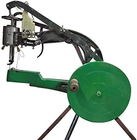 ColouredPeas Sewing thickness 0-0.7 inch Cobbler Sewing Machine Repair Shoes Sewing Machine Hand Crank Mending Machines Professional Industrial Heavy Duty Leather Sewing Machines for Leather/Clothes/Sneaker/Boot/Nylon Line