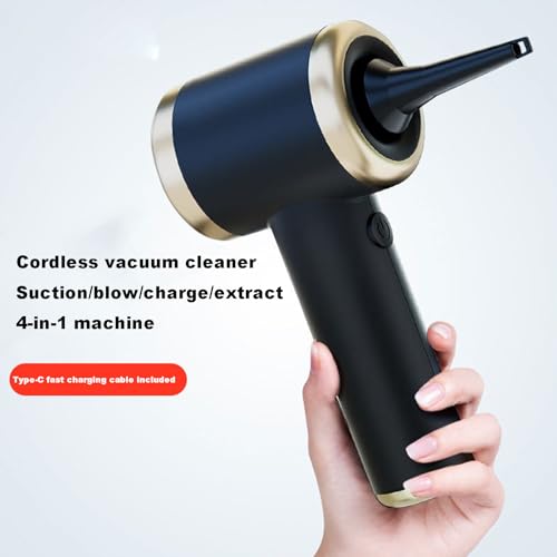 Aspirador de coche inalámbrico potente con filtro lavable recargable 5